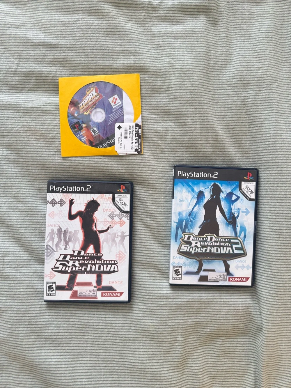 PlayStation 2 DDR Game Lot - Supernova 1 & 2, DRRMAX